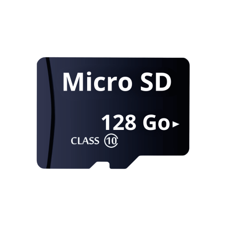 Carte mémoire Micro SD - stockage 128 Go