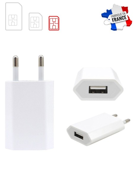 Chargeur IPhone micro GSM - type de carte sim