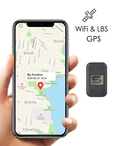 Micro GSM espion & GPS - Ecoute à Distance - Détection de son et mouvement