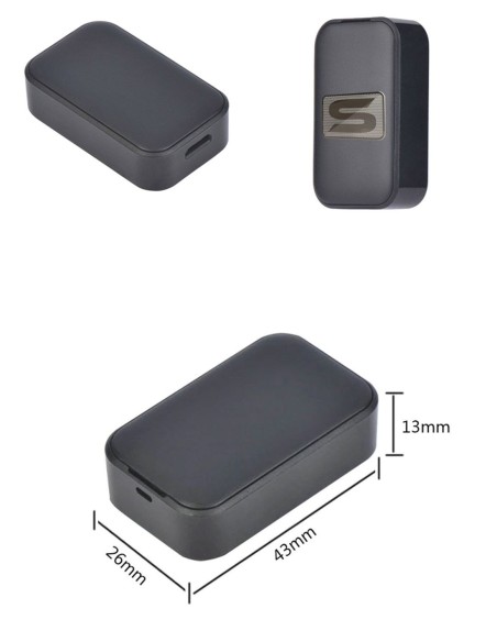Micro GSM espion & GPS - Ecoute à Distance - Détection de son et mouvement