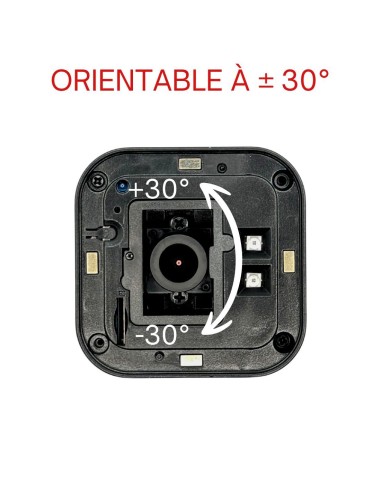 Caméra espion réveil - Qualité Full HD avec vision à distance wifi