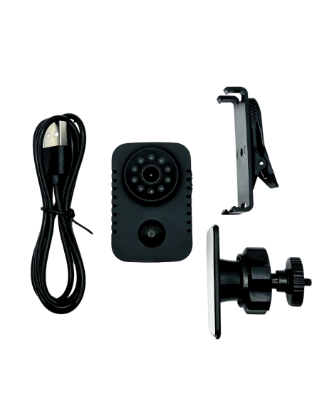 Mini caméra wifi - Full HD - Grand angle - Vision nocturne