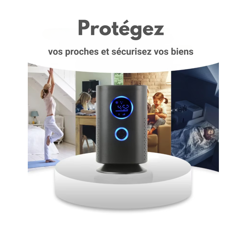 Caméra espion Station de charge multi port USB - Vision à distance