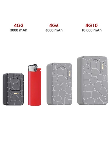 Tracker GPS avec Micro espion enregistreur - Détection de mouvement - Longue autonomie