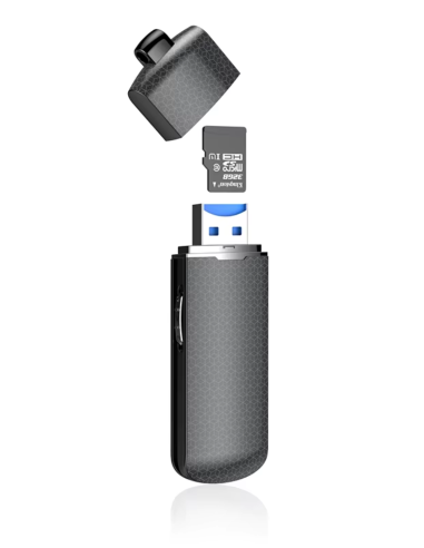 Enregistreur vocal - très discret - 16 Go - Autonomie 24h