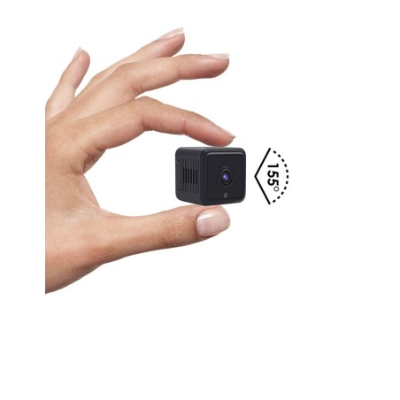 Mini caméra Wifi Full HD – Grand angle - Vision à distance & nocturne