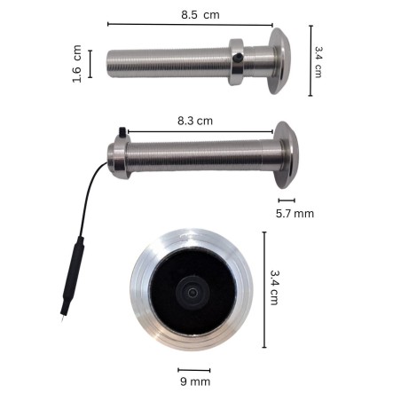 Caméra Judas WIFI FULL HD  autonomie illimité sur secteur