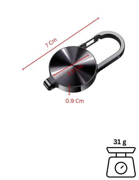 Micro espion enregistreur lecteur MP3 16 Go - Enregistrement continu