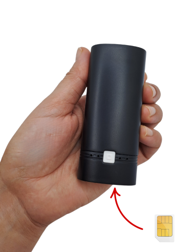 Micro espion batterie  externe - autonomie jusqu'à 100 jours