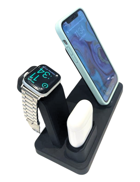 Station de charge induction - Caméra espion Wifi - Full HD