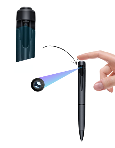 Stylo camera espion – Full HD - Enregistrement en continu et sonore