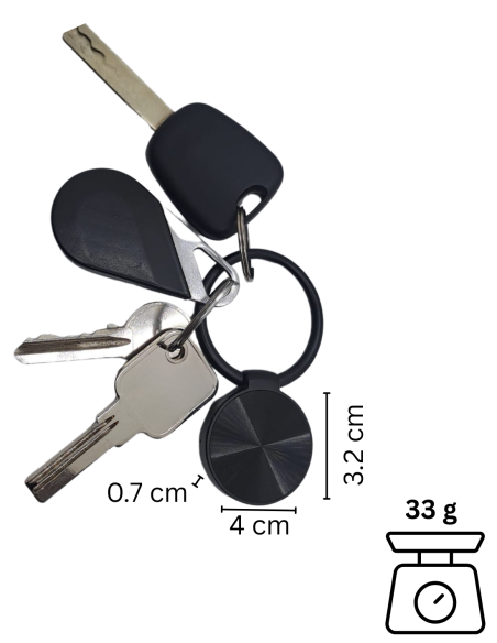 Pendentif - micro enregistreur : Mode continu et détection