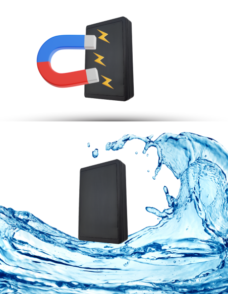 Tracker GPS avec Micro espion enregistreur - Détection de mouvement - Longue autonomie