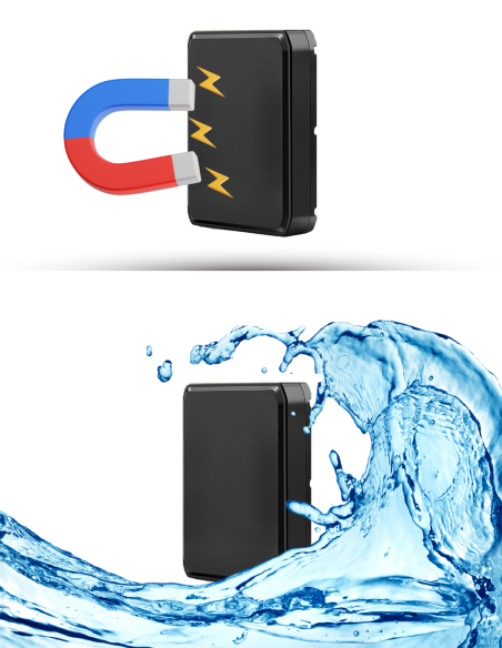 Traceur GPS 4G 100 j - Micro espion - Enregistrement sur Détection de son