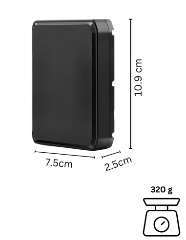 Traceur GPS 4G 100 j - Micro espion - Enregistrement sur Détection de son