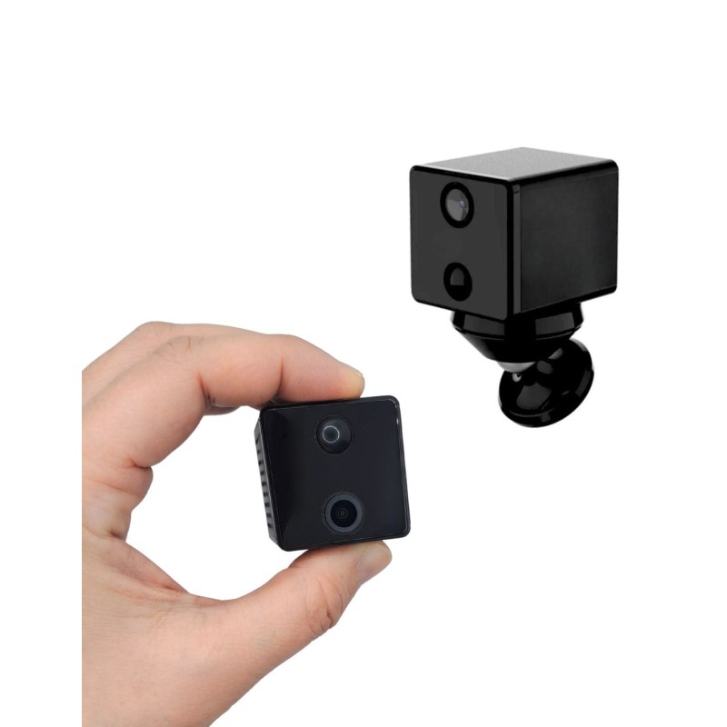 Mini caméra wifi - Full HD - Grand angle - Vision nocturne