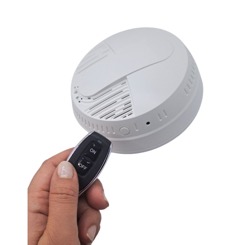 Détecteur de fumée camera espion indétectable - Full HD - Camera wifi