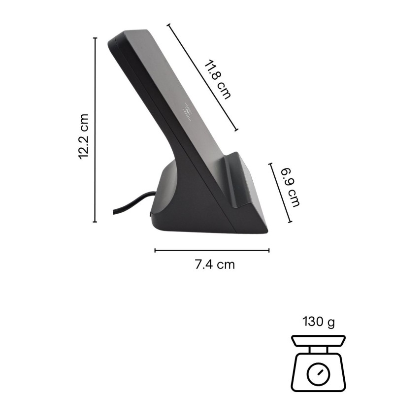 Station de charge - Caméra espion Wifi - Vision à distance en direct