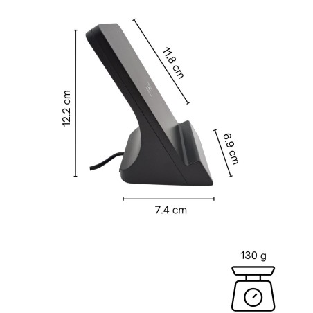 Station de charge - Caméra espion Wifi - Vision à distance en direct