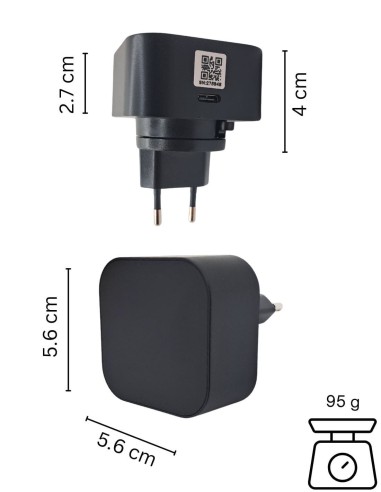 Caméra espion réveil - Qualité Full HD avec vision à distance wifi