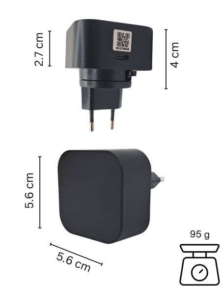 Caméra espion réveil - Qualité Full HD avec vision à distance wifi