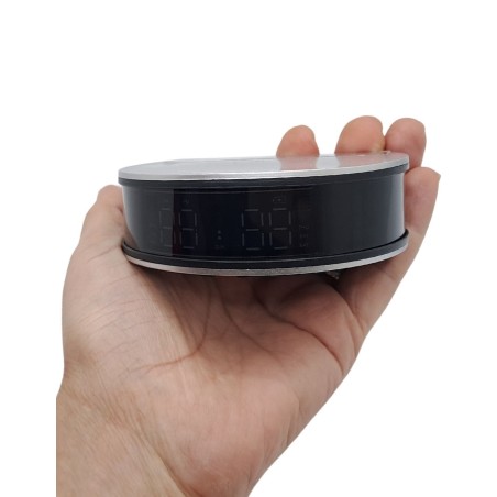 Caméra espion Wifi intégrée dans Réveil / Chargeur à induction