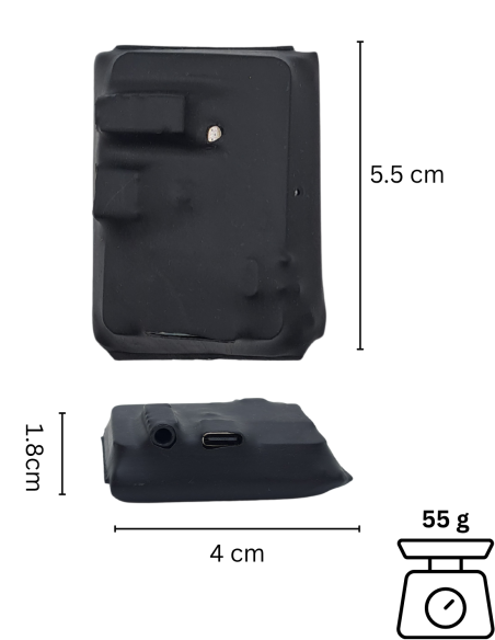 Mini enregistreur audio Wi-Fi - écoute en direct à tout moment