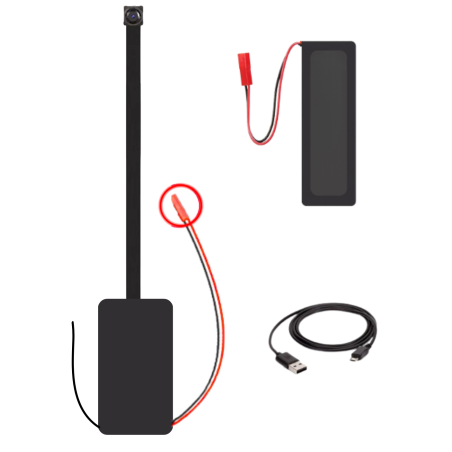 Module caméra espion Wifi - Vision à distance en direct