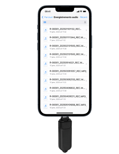 Clé USB enregistreur - Détection de son - Longue durée