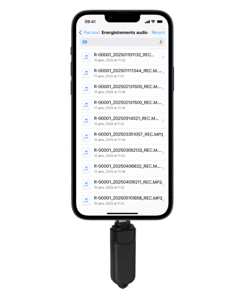 Clé USB enregistreur - Détection de son - Longue durée