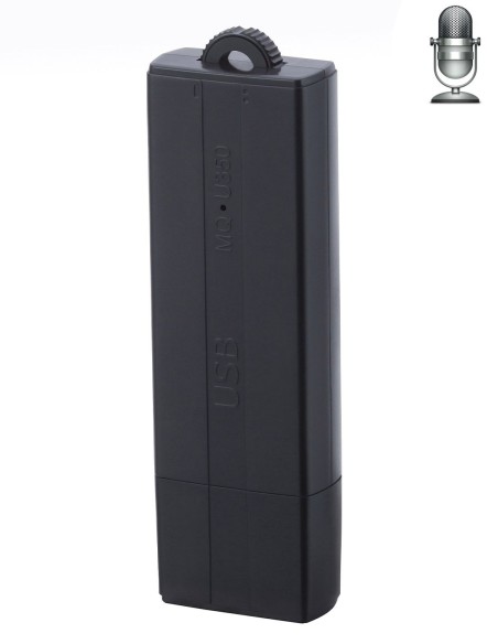 Clé enregistreuse - longue autonomie 25 j - détection de son