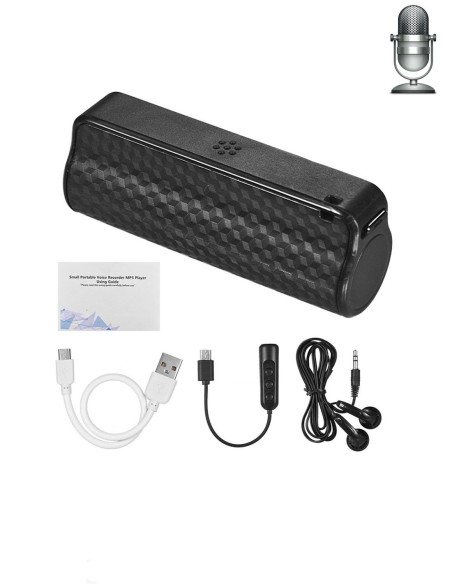 Dictaphone espion longue autonomie - accessoires