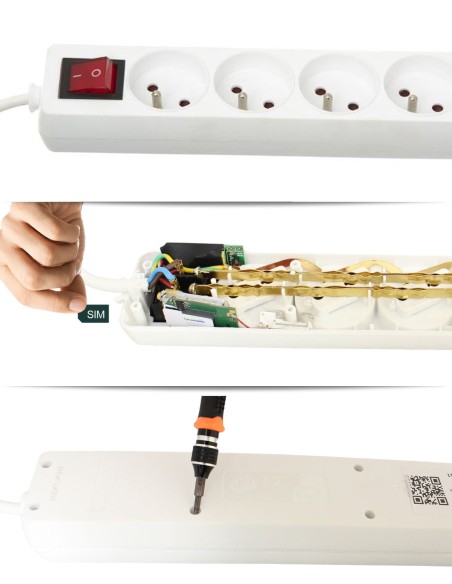 Micro espion multiprise -  écoute en direct - autonomie illimitée